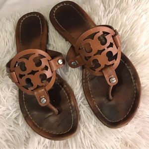 Tori Burch Miller Sandals (size 5)